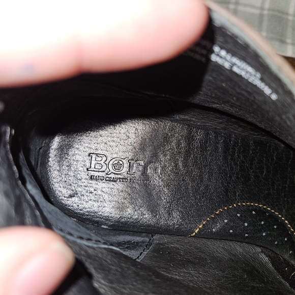 Born Rachelle Brown Leather Ankle Boots - Picture 7 of 7